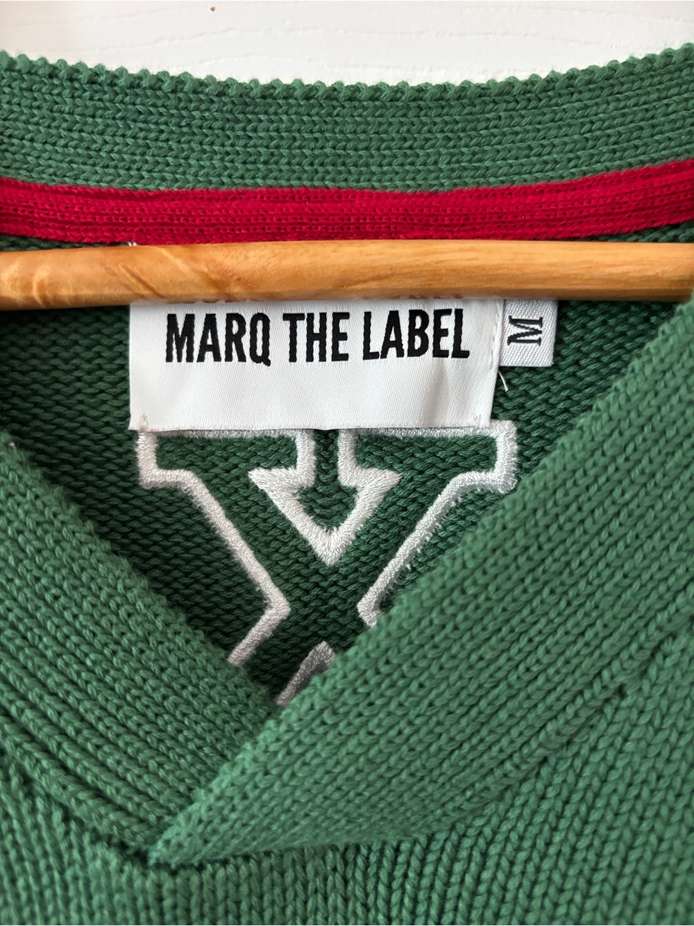 MARQ The Label Mexico Embassy Knit Jersey 100% Cotton M - Picture 3 of 5